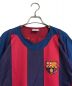 INTERNATINAL LEAGUE SPORTS WEAR (インターナショナルラージウェア) レプリカゲームシャツ　バルセロナ　スポーツウェア レッド×ブルー サイズ:L：5000円