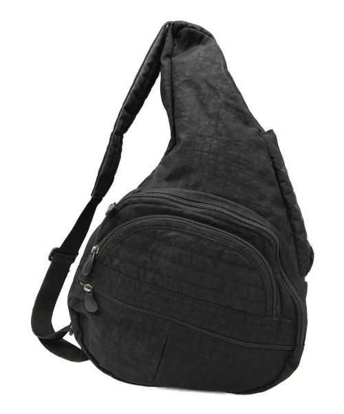 healthy back bag（ヘルシーバックバッグ）healthy back bag (ヘルシーバックバッグ) スリングバッグ　Healthy Back Bag　ブラック ブラック サイズ:実寸参照の古着・服飾アイテム
