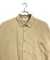 ROUNDABOUT (ラウンダバウト) ROUNDABOUT　オーバーサイズシャツ　ラグランシャツ　胸ポケット　 ベージュ サイズ:3：4480円
