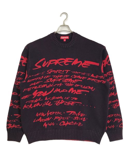 SUPREME（シュプリーム）Supreme (シュプリーム) 24SS Futura Sweater フューチュラセーター　ニット パープル サイズ:Lの古着・服飾アイテム