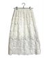 CHESTY (チェスティ) 刺繍スカート ホワイト サイズ:1：4480円
