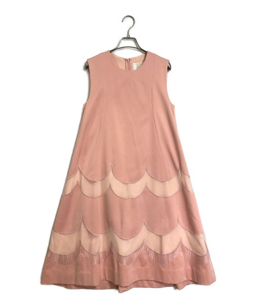 CHESTY（チェスティ）CHESTY (チェスティ) CHESTY　ノースリーブワンピース　11A509 ピンク サイズ:1の古着・服飾アイテム