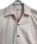 Acne studios (アクネストゥディオス) オーバーサイズシャツ/Houston cotton twill shirt ビッグサイズシャツ ピンク サイズ:44：12000円