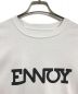 ENNOY (エンノイ) 21SS Long Sleeve ElectricLogoTシャツ　ロングスリーブTシャツ　ロンT ロゴT ホワイト サイズ:XL：7000円