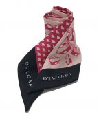 BVLGARIブルガリ）の古着「スカーフ　ピンク　scarf」｜ピンク