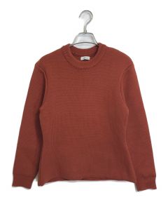 【toteme】ブラウン 長袖 クルーネック Tシャツ XXS toteme】ブラウン 長袖 クルーネック Tシャツ XXS