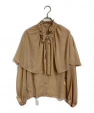 martinique (マルティニーク) ケープブラウス ベージュ サイズ:Free