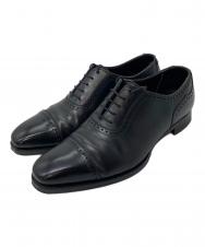 Alfred Sargent (アルフレッドサージェント) メダリオンシューズ 内羽根　レザーシューズ　MOORE ブラック サイズ:9