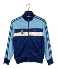 adidas (アディダス) 【古着】00's レアルマドリード トラックジャケット ジャージ アウター ライトアウター ブルー サイズ:L