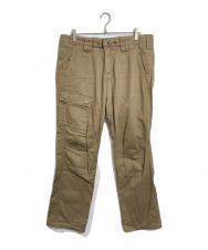 BELSTAFF (ベルスタッフ) ベルテッドカーゴパンツ カーキ サイズ:52