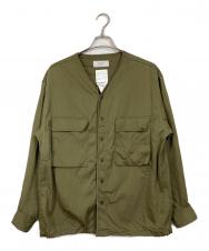 Sandinista (サンディニスタ) 20SS military vintage shirt カーキ サイズ:M