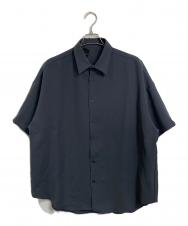 N.HOOLYWOOD (エヌ ハリウッド) ALF SLEEVE SHIRTS ポリエステルシャツ　日本製 グレー サイズ:38