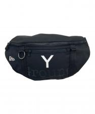 GROUND Y (グラウンドワイ) New Era (ニューエラ) コラボ ウエストバッグ ブラック サイズ:実寸参照