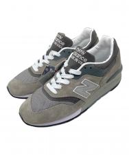 NEW BALANCE (ニューバランス) ローカットスニーカー グレー サイズ:US10  D 未使用品