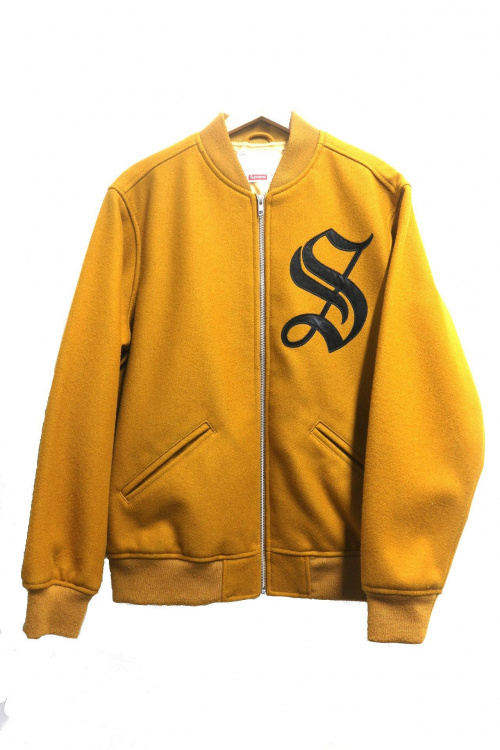Old English Zip Varsity Jacket 