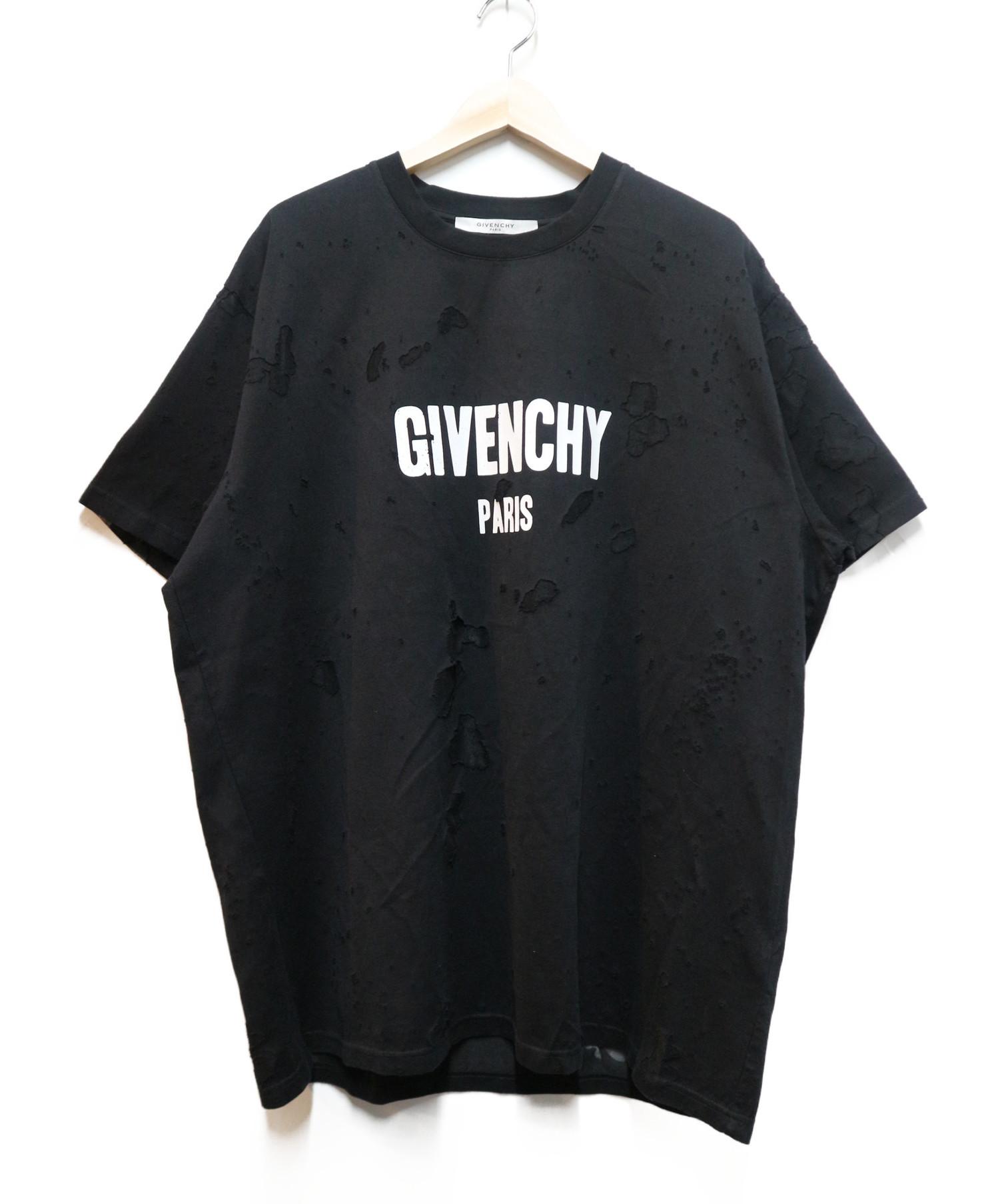 定価85000円　GIVENCHY PARIS デストロイド Tシャツ