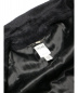 中古・古着 CELINE (セリーヌ) シャギーウールコート ブラック サイズ:42：59800円