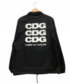 CDG COMME des GARCONS（シーディージー コムデギャルソン）の古着「バックロゴコーチジャケット」｜ブラック