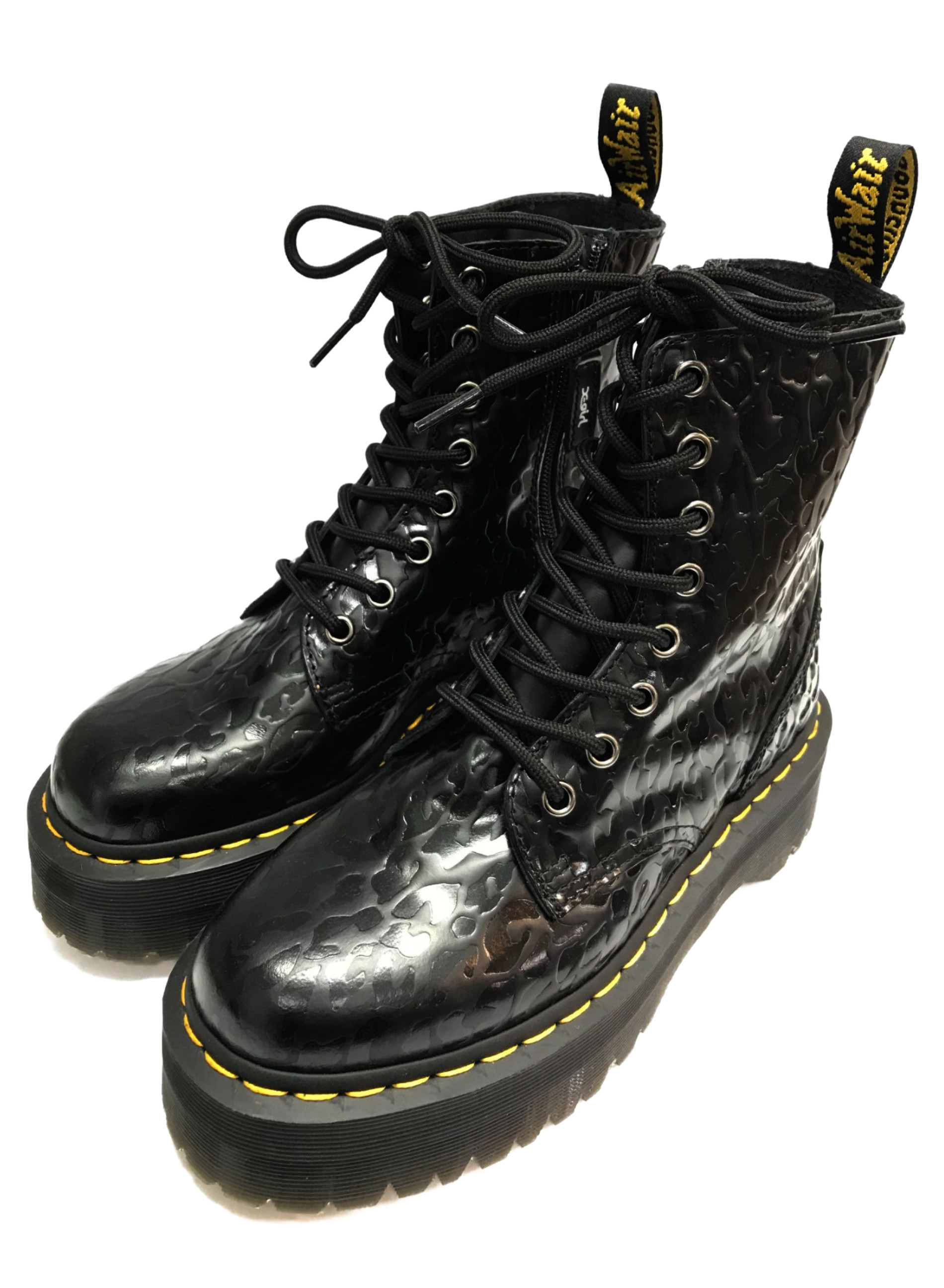 Dr.Martens × X-Girl (ドクターマーチン × エックスガール) ブーツ ブラック サイズ:UK4 Jadon Platform  26519001