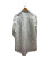 Needles (ニードルズ) ラウンドカラーEDWシャツ ホワイト サイズ:XS 20FW ROUND COLLAR EDW SHIRT COTTON SATEEN：8800円