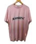 GIVENCHY（ジバンシィ）の古着「カリグラフィックTシャツ」｜ピンク