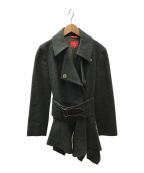 Vivienne Westwood RED LABEL（）の古着「ベルト付変形コート」｜カーキ