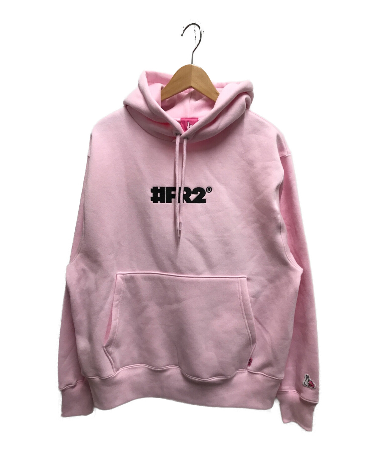 中古 古着通販 Fr2 エフアールツー バックプリントプルオーバーパーカー ピンク サイズ M ブランド 古着通販 トレファク公式 Trefac Fashion