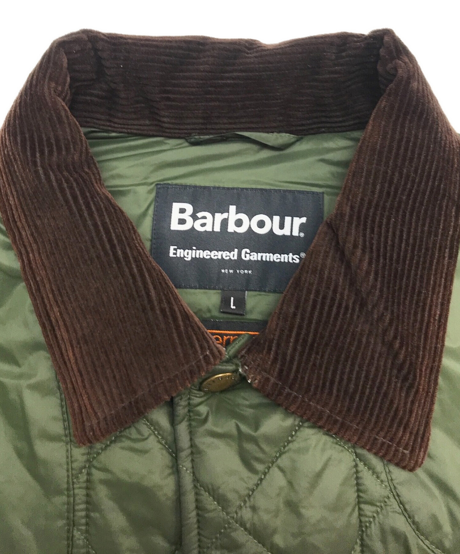 0円 お気に入りの BARBOUR Engineered Garments スタテンキルトジャケット