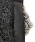 中古・古着 UNDERCOVER (アンダーカバー) Fuzzy Pile Trousers / 前後切替テーパードパンツ ブラック サイズ:１：12800円