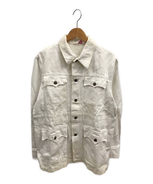 LEVI'S（リーバイス）LEVI'S (リーバイス) ［古着］70’S 4ポケットデニムジャケット / Gジャン / ヴィンテージジャケット ホワイト サイズ:表記なしの古着・服飾アイテム