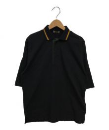 BOTTEGA VENETA（ボッテガベネタ）の古着「ポロシャツ / ラインポロシャツ / 無地ポロ」｜ネイビー