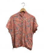 Porter Classicポータークラシック）の古着「HAWAII バンドカラーアロハシャツ」｜ピンク