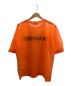 JIL SANDER (ジルサンダー) シアーロゴTシャツ オレンジ サイズ:M：11800円