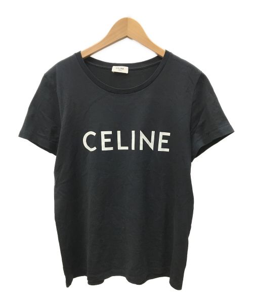 中古・古着通販】CELINE (セリーヌ) プリントTシャツ ブラック サイズ 