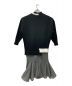 ENFOLD (エンフォルド) (R)KNIT-NECK DRESS ブラック サイズ:36：23800円