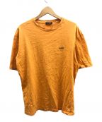 RAF SIMONSラフシモンズ）の古着「プリントTシャツ」｜オレンジ