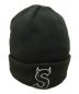SUPREME (シュプリーム) NEWERA (ニューエラ) ニット帽 ブラック：10800円