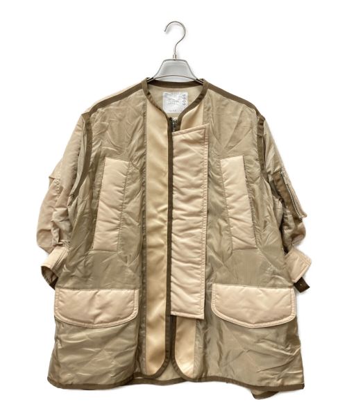sacai（サカイ）sacai (サカイ) Quilted Blouson ベージュ サイズ:1の古着・服飾アイテム