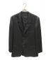 Yohji Yamamoto pour homme（ヨウジヤマモト プールオム）の古着「シワギャバ後ろ裾フレアジャケット」｜ブラック
