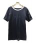 Christian Dior Sports（クリスチャン ディオールスポーツ）の古着「ロゴクルーネックTシャツ」｜ネイビー