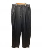 MAGLIANOマリアーノ）の古着「Super Double Pleat Pants」｜ブラック