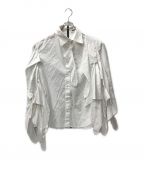 KEISUKE YOSHIDAケイスケヨシダ）の古着「Ribbon Shirt」｜ホワイト