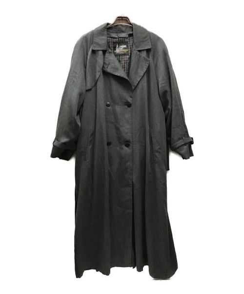 london fog（ロンドンフォグ）london fog (ロンドンフォグ) ライナー付きダブルコート ブラック サイズ:16の古着・服飾アイテム