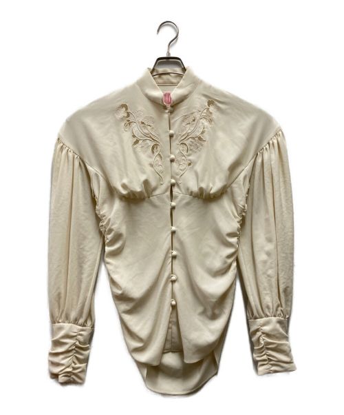 FETICO（フェティコ）FETICO (フェティコ) ボリュームレースシャツ アイボリー サイズ:2の古着・服飾アイテム