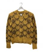 South2 West8サウスツー ウエストエイト）の古着「LOOSE FIT NECK SWEATER」｜マスタード