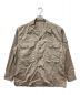 KAPTAIN SUNSHINE（キャプテンサンシャイン）の古着「Garment Dyed Safari Shirt Jacket」｜ベージュ