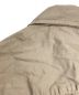 中古・古着 KAPTAIN SUNSHINE (キャプテンサンシャイン) Garment Dyed Safari Shirt Jacket ベージュ サイズ:M：15800円