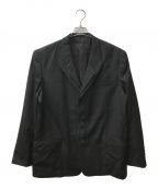 Yohji Yamamoto pour hommeヨウジヤマモト プールオム）の古着「2重襟テーラードジャケット」｜ブラック