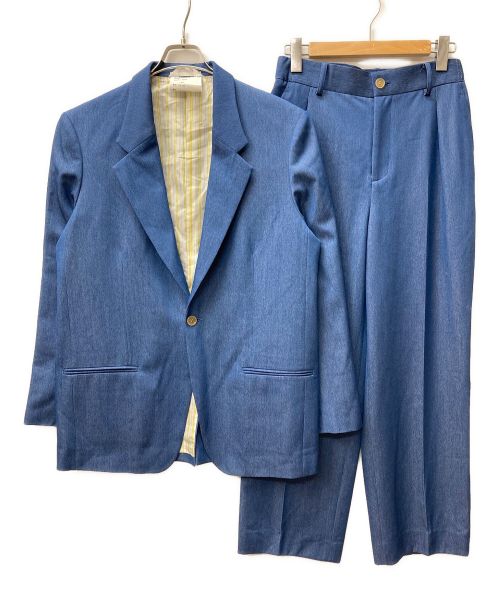 digawel（ディガウェル）digawel (ディガウェル) セットアップ ブルー サイズ:2の古着・服飾アイテム