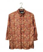 Yohji Yamamoto pour hommeヨウジヤマモト プールオム）の古着「SHIRT WITH DOUBLE LAYERED FRONT」｜レッド